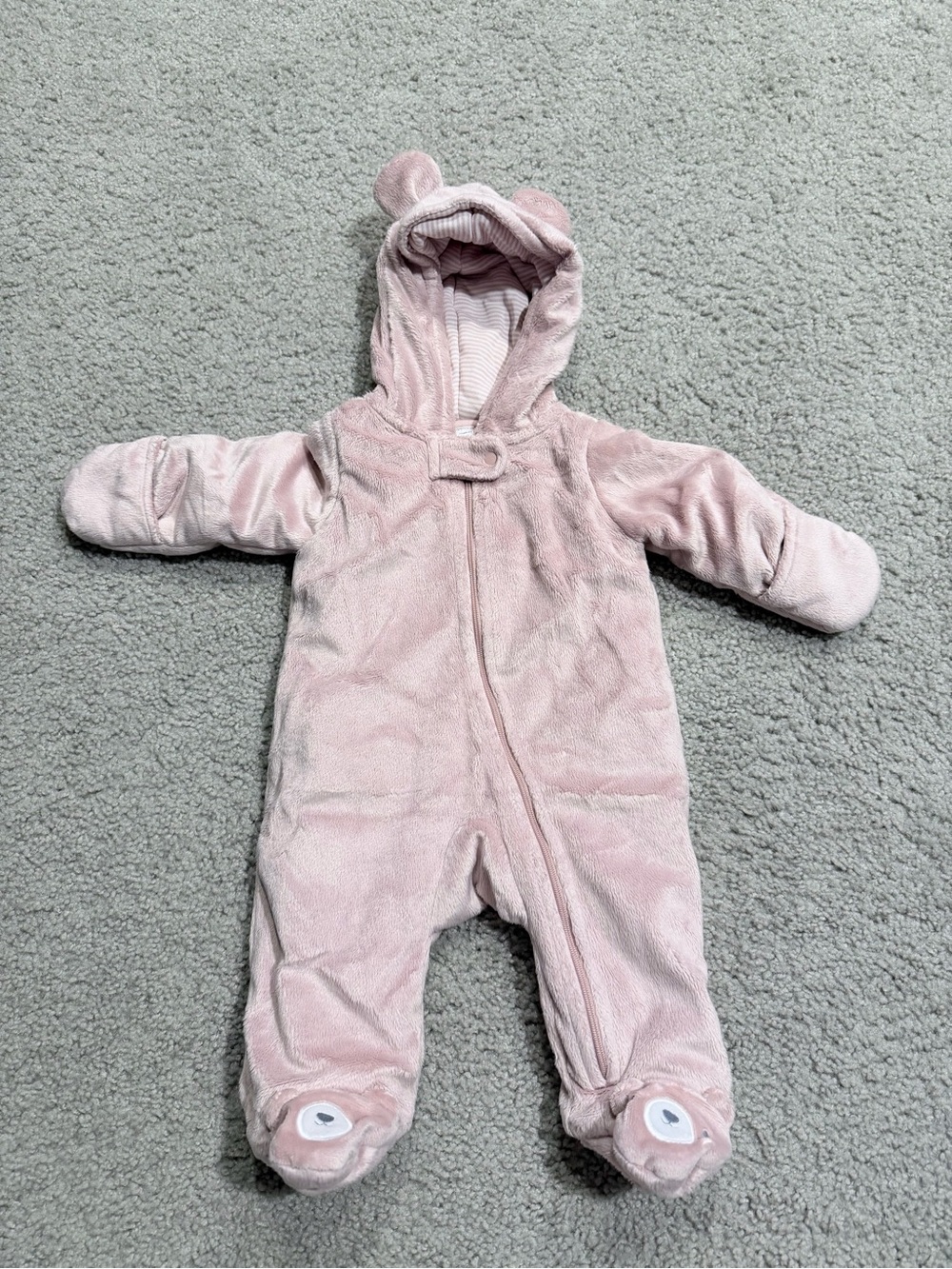 Baby Girl Bear Pram